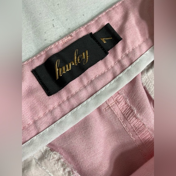 Size 7 Hurley Pink Short Pockets Clasp Shorts - Picture 6 of 6